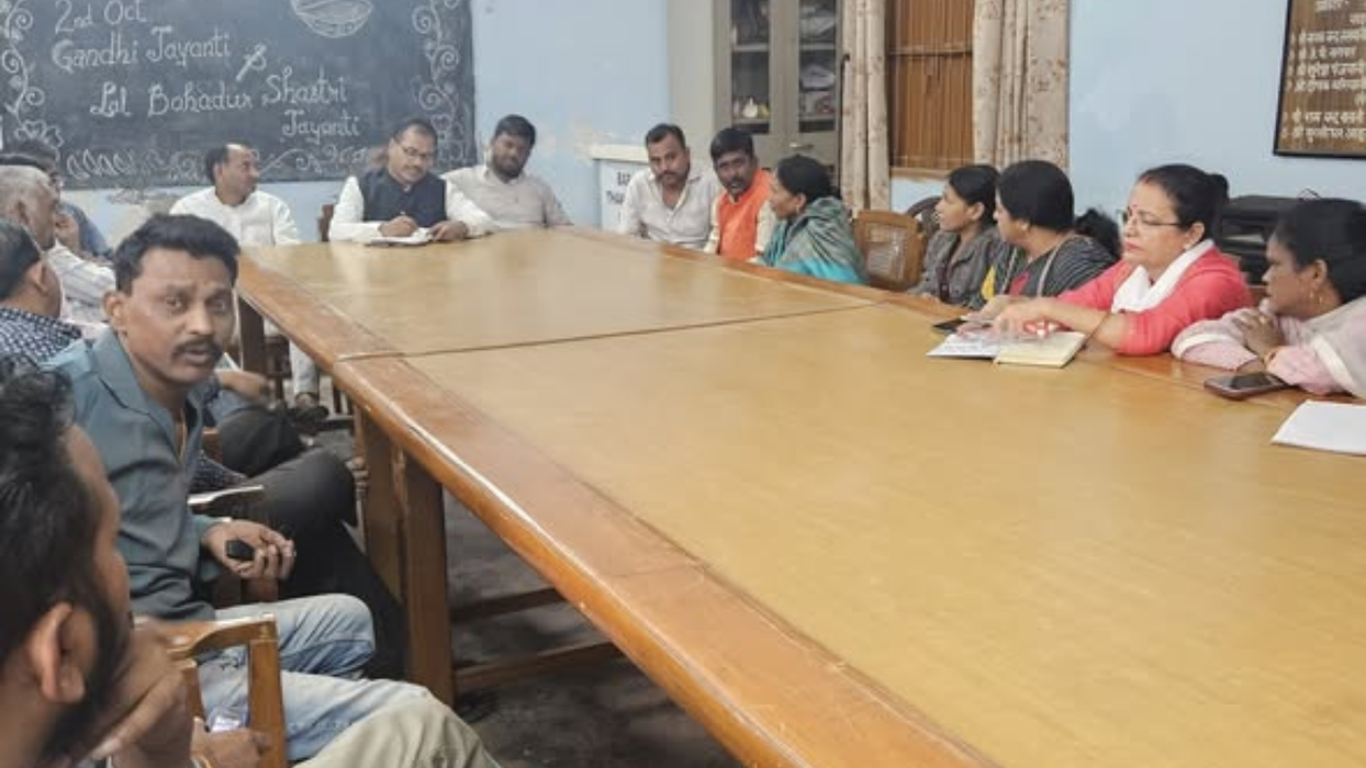 विजय कुमार भुर्जी - मध्य विधानसभा क्षेत्र में SIR विषय पर शक्ति केंद्र कार्यशाला को संबोधित किया