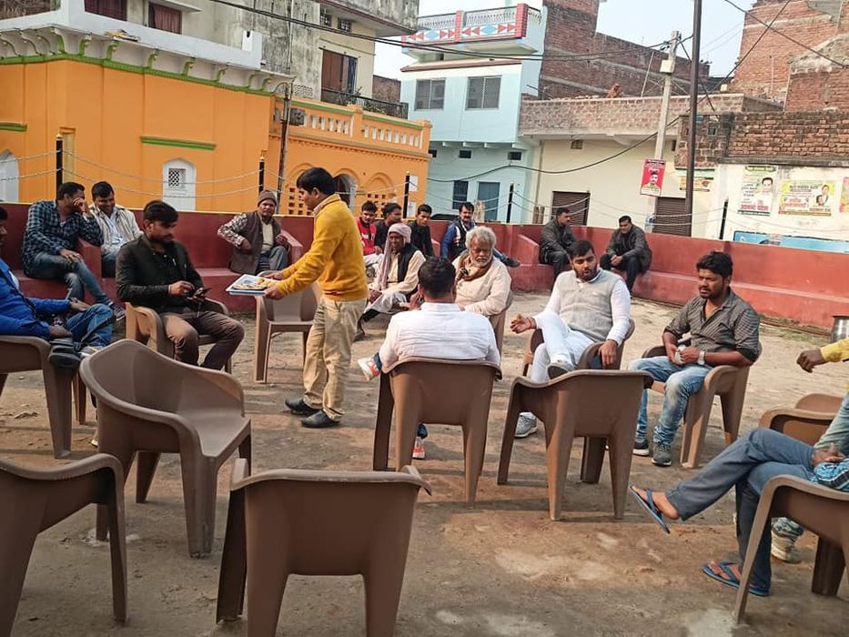आशीर्वाद यात्रा के दौरान मिला अपार जन समर्थन