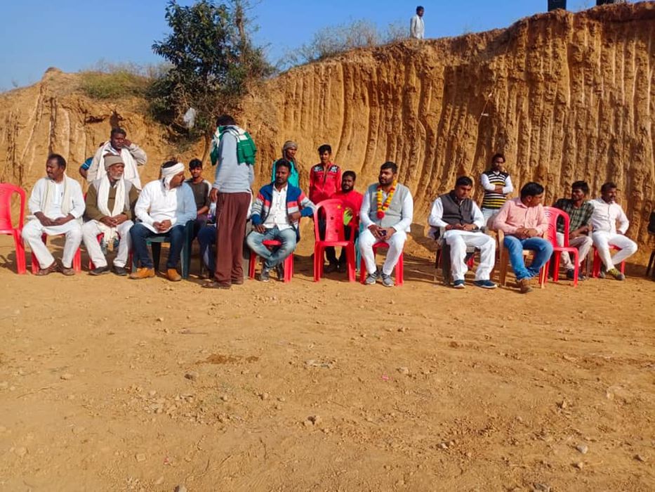 चलो चले गाँव की ओर..भभुआ विधानसभा में ग्रामवासियों के साथ हुई नववर्ष की शुरुआत