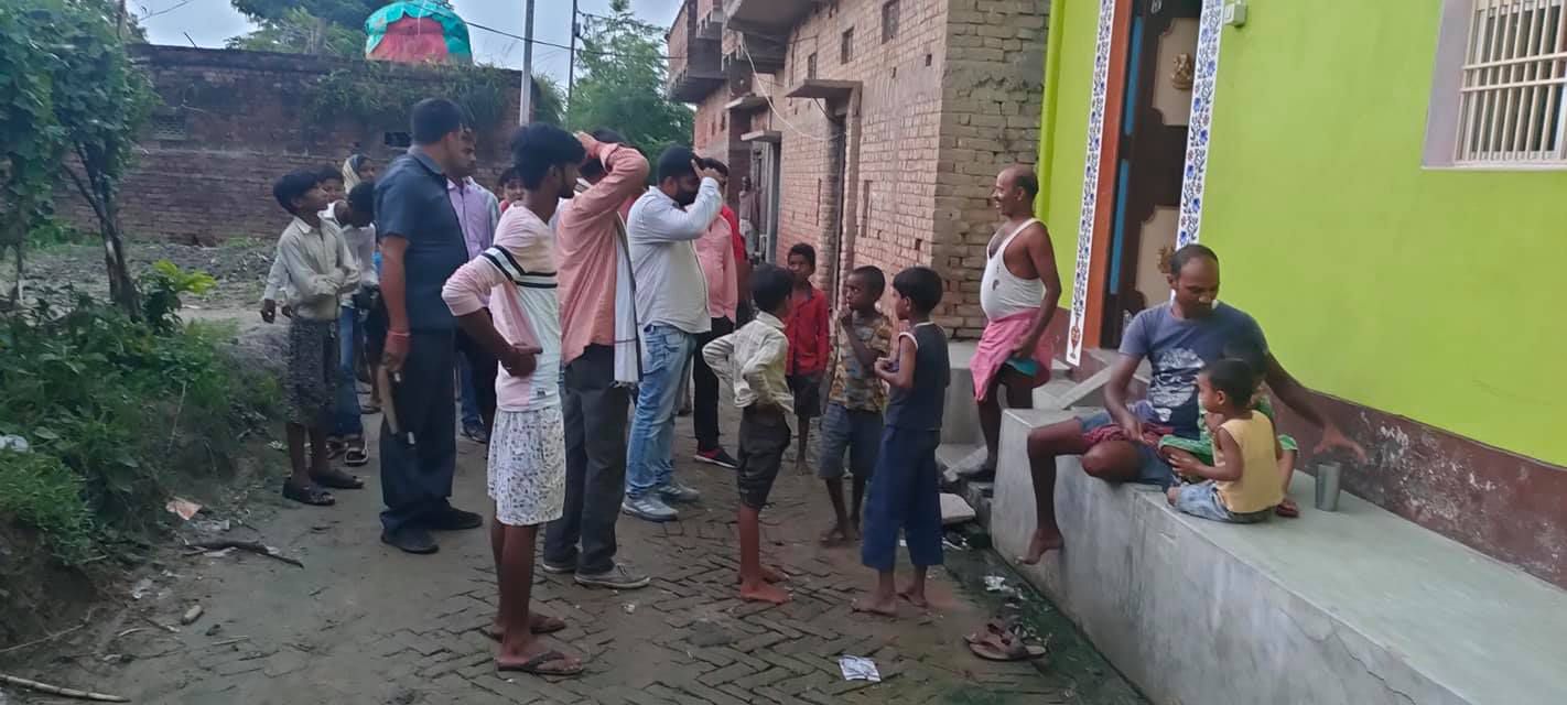 आशीर्वाद यात्रा नौवां दिन - मिव पंचायत में जनता से मिल रहा है अपार जनसमर्थन