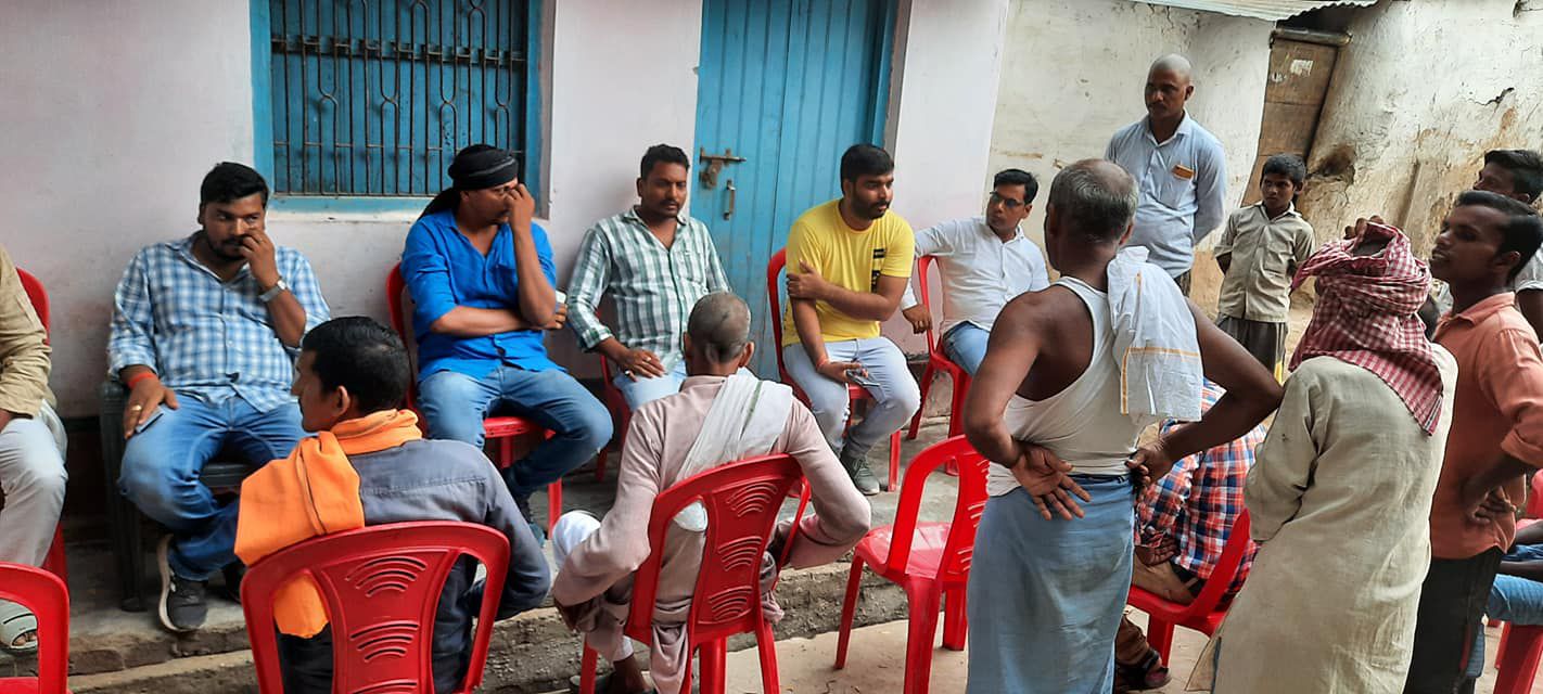 जनसंपर्क अभियान के जरिए जुड़े भभुआ की जनता से