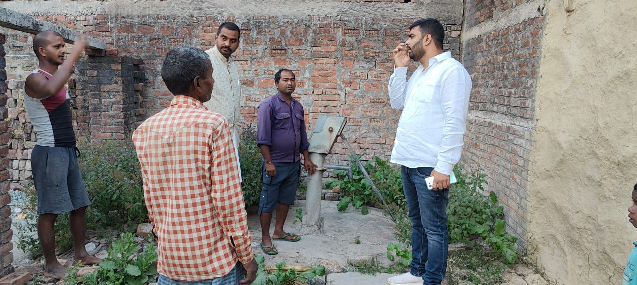 विभिन्न ग्रामों में घूमकर विकास योजनाओं का खाका तैयार किया गया