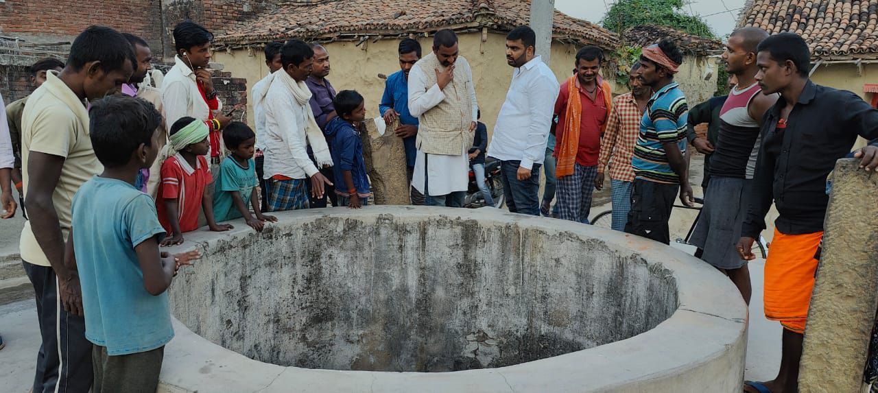 विभिन्न ग्रामों में घूमकर विकास योजनाओं का खाका तैयार किया गया