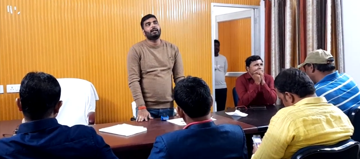 राष्ट्रीय प्रेस दिवस के अवसर पर कैमूर में पत्रकारों को मिला सम्मान