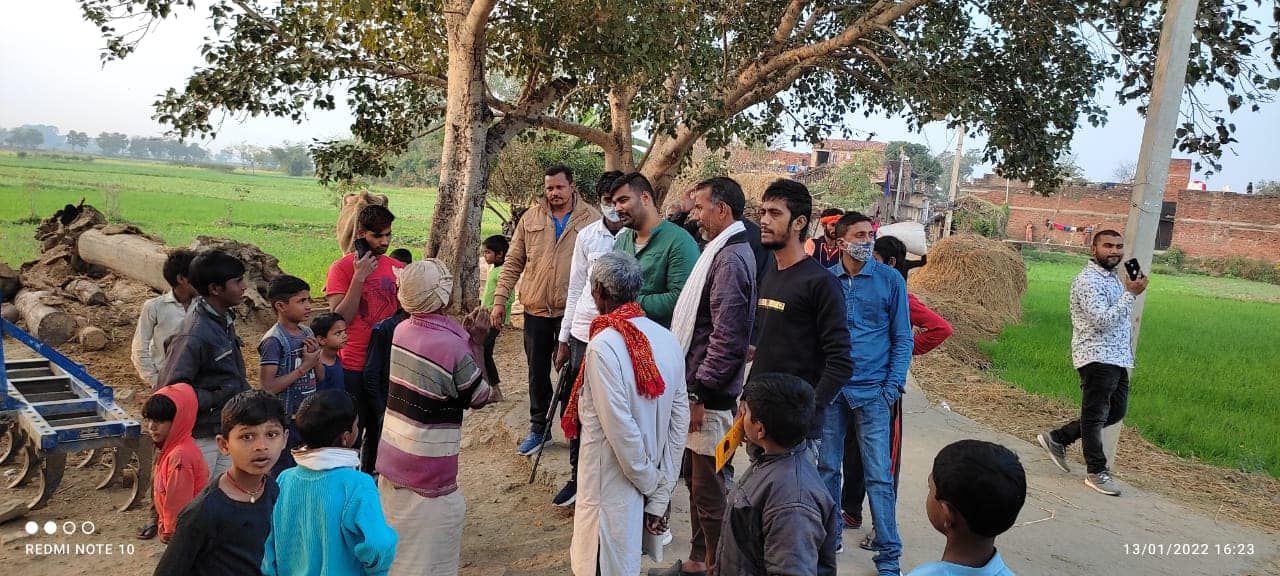 आजीवन ग्रामवासियों के साथ खड़ा रहूंगा - जिला परिषद सदस्य विकास सिंह