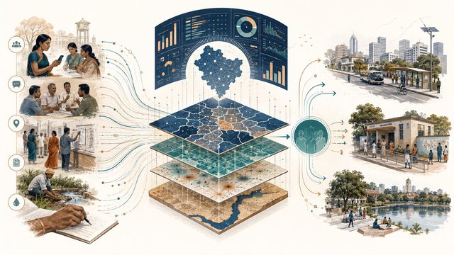 Civic data, maps, community observations and public action